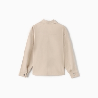 Рубашка детская MINAKU: Jeans collection, цвет бежевый, рост 110 см