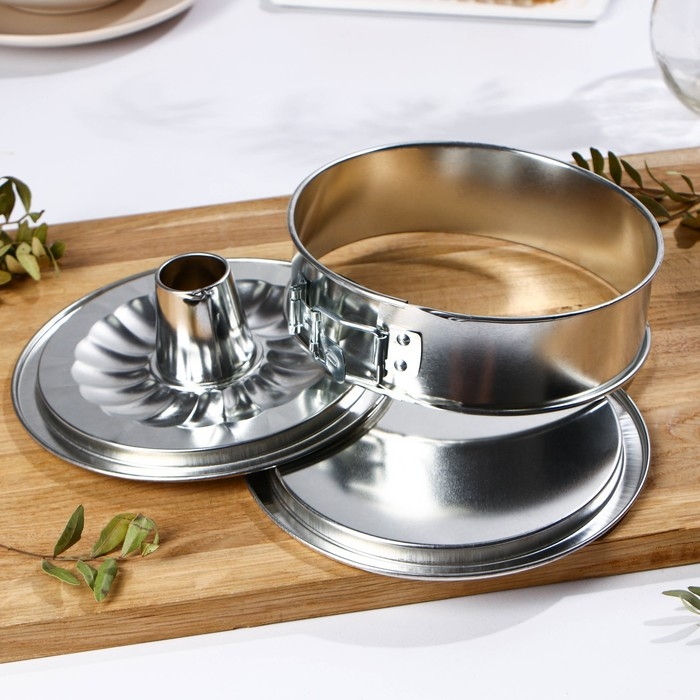 Форма для выпечки разъёмная «Фабиан», 17,5×5 см Форма для выпечки разъёмная «Фабиан», 17,5×5 см