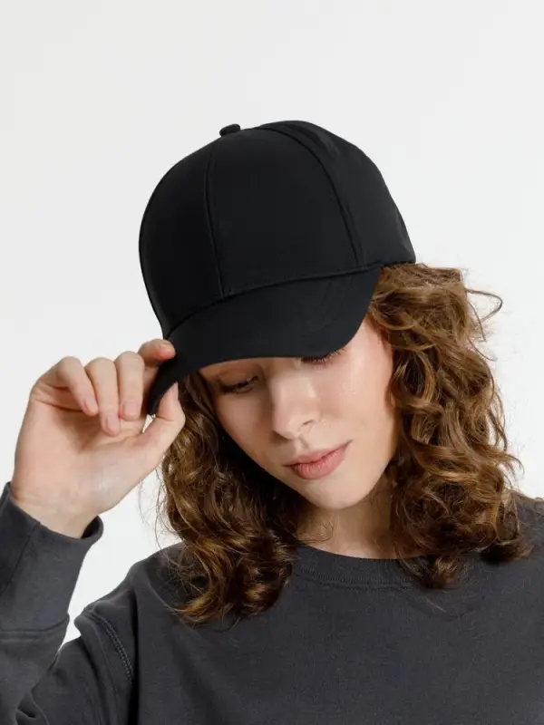 Бейсболка Cityscape, черная Бейсболка Cityscape, черная