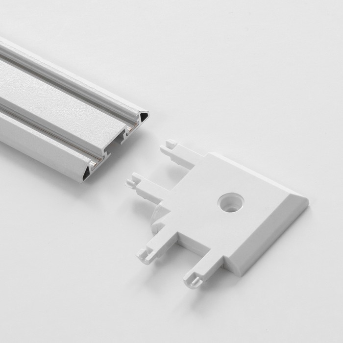 Коннектор угловой SLIM Коннектор угловой SLIM "Г-образный" 4-жильный белый 0,7х4х2см