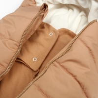 Конверт-кокон детский, цвет коричневый, рост 56-62 см