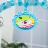 Развивающий коврик &laquo;Лев&raquo;, с пианино, голубой