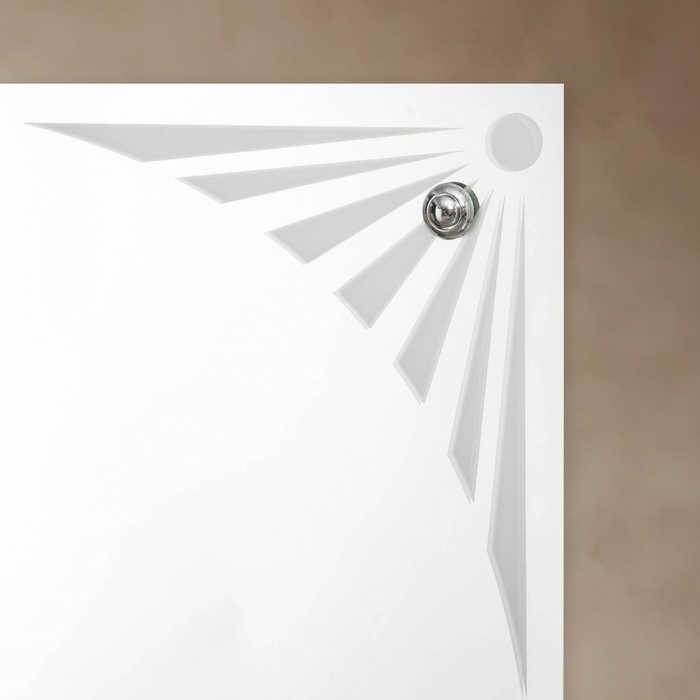 Зеркало, настенное, с пескоструйной графикой, 130&times;60 см