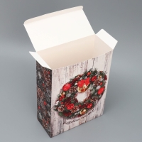 Коробка подарочная новогодняя складная &laquo;Волшебного счастья&raquo;, 22 х 30 х 10, Новый год