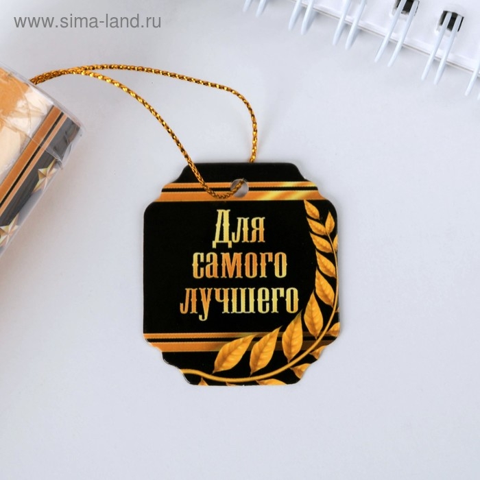 Ручка шариковая синяя паста в тубусе "Для самого лучшего", пластик