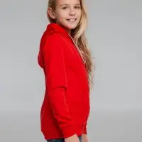 Толстовка с капюшоном детская Kirenga Kids, красная, 6 лет