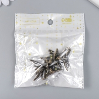 Уголок (ножка) для шкатулки металл "Ангел" набор 4 шт бронза 2,3х2,6х1 см Уголок (ножка) для шкатулки металл "Ангел" набор 4 шт бронза 2,3х2,6х1 см