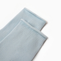 Носки детские MINAKU со стоперами, цвет голубой, 7-10 см