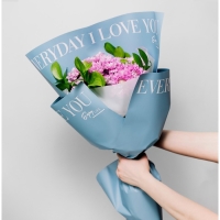 Плёнка для цветов упаковочная матовая прозрачная &laquo;Белая&raquo;, 0.6 x 10 м