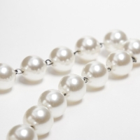 Шляпа женская с бусинами MINAKU цвет черный, р-р 56-58