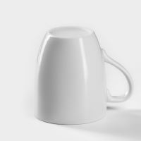 Набор фарфоровой посуды &laquo;Бельё&raquo;, 3 предмета: тарелка плоская d=20 см, пиала 650 мл, кружка 300 мл