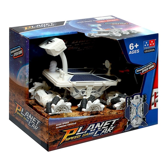 Машина &laquo;Луноход&raquo;, радиоуправление, свет, подвижные элементы, с аккумулятором