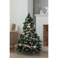 Шары ёлочные новогодние «С НГ, короч», на Новый год, пластик, d=6, 6 шт., цвет чёрный Шары ёлочные новогодние «С НГ, короч», на Новый год, пластик, d=6, 6 шт., цвет чёрный