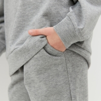 Костюм для девочки MINAKU, цвет серый, рост 146 см