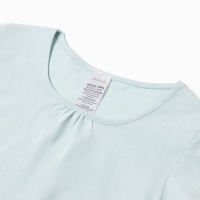 Футболка для девочки, цвет голубой, рост 146 см