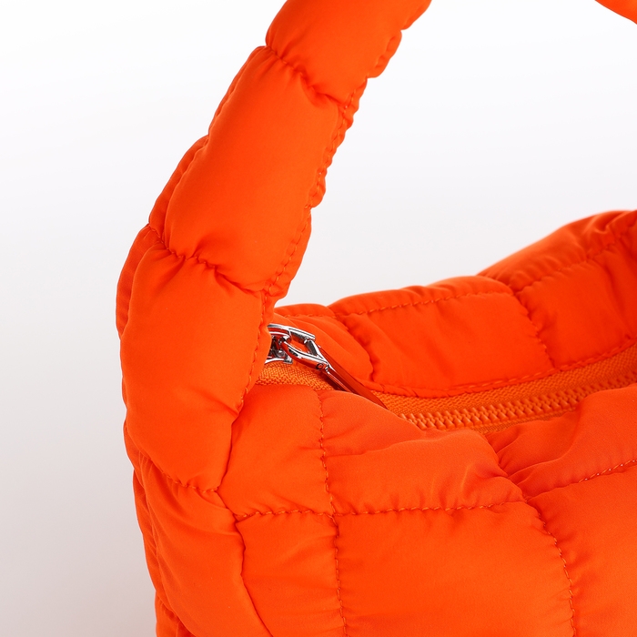 Сумка молодёжная на молнии, цвет оранжевый Сумка молодёжная на молнии, цвет оранжевый