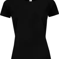 Футболка женская Sporty Women 140 черная, размер XXL Футболка женская Sporty Women 140 черная, размер XXL