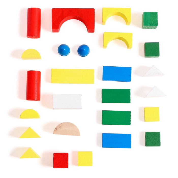 Конструктор малый &laquo;Строим город&raquo;, 26 деталей