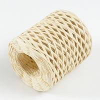 Пряжа 100% целлюлоза "Softino Raffia Color" ленточная, бежевая 200м &plusmn;2м 120 гр