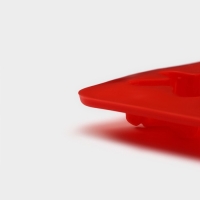 Форма для конфет и шоколада новогодняя Доляна «Карамельное чудо», силикон, 21×10 см, 12 ячеек (3,5×3,5 см), цвет красный Форма для конфет и шоколада новогодняя Доляна «Карамельное чудо», силикон, 21×10 см, 12 ячеек (3,5×3,5 см), цвет красный