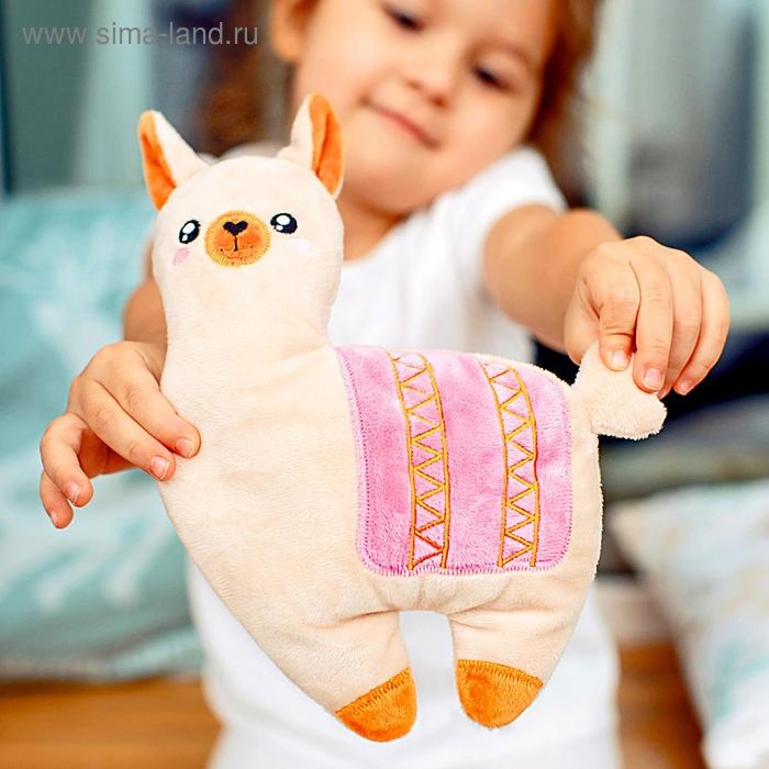 Развивающая игрушка-грелка «Лама» Развивающая игрушка-грелка «Лама»