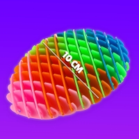 Игрушка антистресс «Червь», разноцветная Игрушка антистресс «Червь», разноцветная