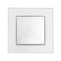 Выключатель TOT Glossy Glass, 10 А, 1 клавиша, скрытый, стекло, серебристый Выключатель TOT Glossy Glass, 10 А, 1 клавиша, скрытый, стекло, серебристый