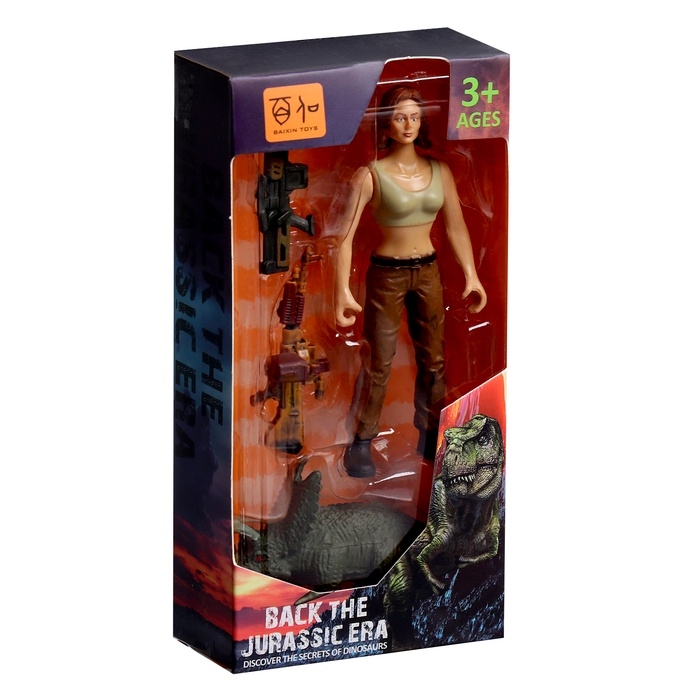 Набор фигурок Набор фигурок "Юрский парк", 4 предмета, МИКС