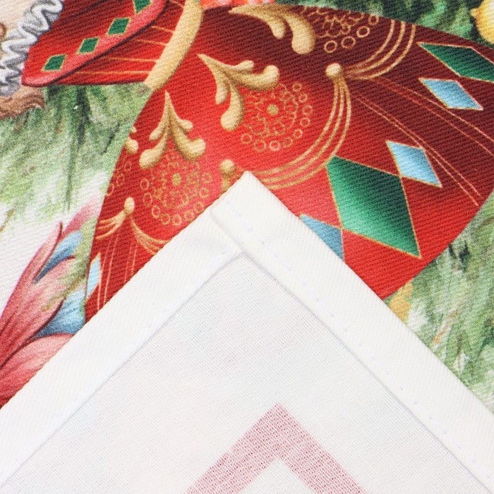 Полотенце Этель "Щелкунчик" 40х73 см, 100% хлопок, саржа 190 г/м2