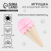 Игрушка с кошачьей мятой &laquo;Мороженное&raquo;