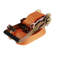 Стяжка груза с механизмом, ширина ленты 50 мм, нагрузка 3000 кг, длина 6 м Стяжка груза с механизмом, ширина ленты 50 мм, нагрузка 3000 кг, длина 6 м