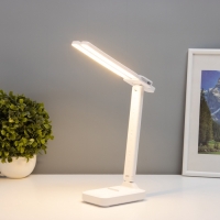 Светильник настольный с подставкой под телефон "Дуо" 8Вт LED USB 2700-6500К белый Светильник настольный с подставкой под телефон "Дуо" 8Вт LED USB 2700-6500К белый