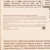 Шоколад молочный "Кошачий поцелуй" с белым шоколадом и пралине, 100 г, Новый год