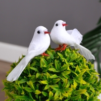 Набор фигур "Пара голубей" 8х4х3см Набор фигур "Пара голубей" 8х4х3см