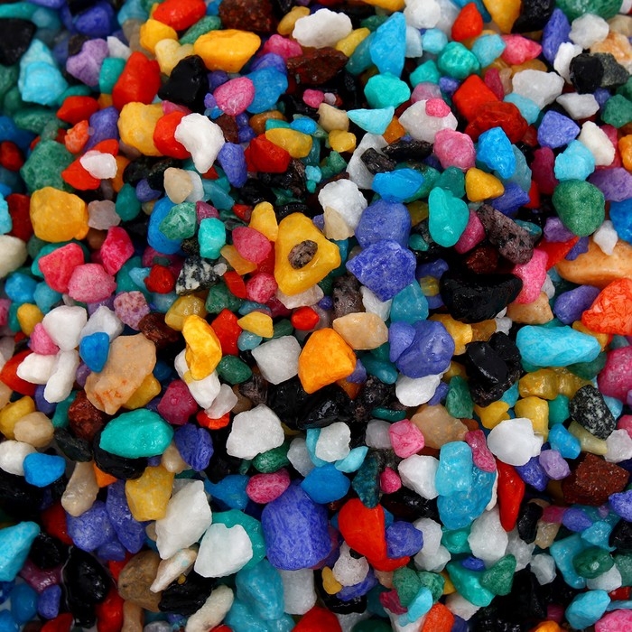 Мраморная крошка (5-10 мм) калейдоскоп, 800 г Мраморная крошка (5-10 мм) калейдоскоп, 800 г