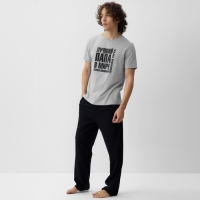 Пижама мужская KAFTAN "Лучший папа" р.52 Пижама мужская KAFTAN "Лучший папа" р.52