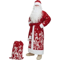 Карнавальный костюм &laquo;Дед Мороз&raquo;, р. 52-54, рост 182 см