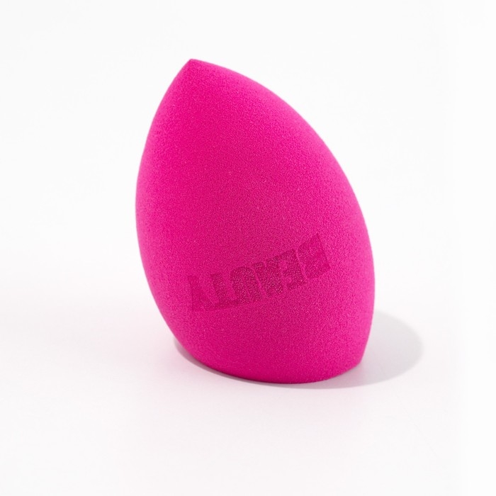 Спонж-капля скошенный Beauty, увеличивается при намокании, цвет фуксия, BEAUTY FOX