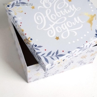 Набор подарочных коробок 6 в 1 &laquo;Нежность&raquo;, 10 х 10 х 6 - 20 х 20 х 11 см , Новый год