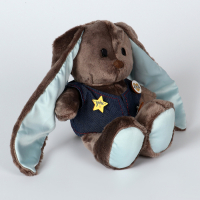 Мягкая игрушка «Малыш Lu в жилете», заяц, 25 см Мягкая игрушка «Малыш Lu в жилете», заяц, 25 см