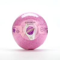 Бомбочка для ванны с предсказанием внутри, 130 г, аромат лаванды, BEAUTY FОХ