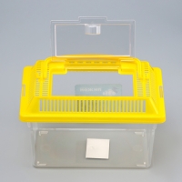 Переноска прямоугольная, 17,6 х 11,2 х 13 см, желтый