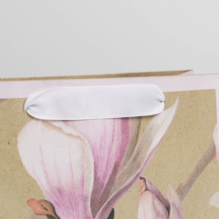 Пакет подарочный крафтовый квадратный, упаковка, &laquo;Love&raquo;, 22 х 22 х 11 см