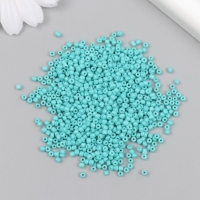 Бисер стекло 12/0 "Бирюзовый" яркий 450 гр Бисер стекло 12/0 "Бирюзовый" яркий 450 гр