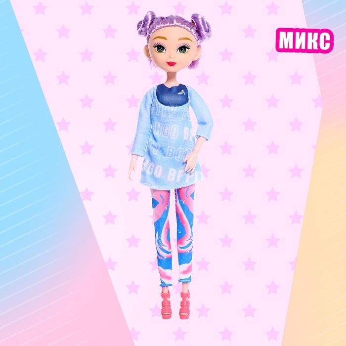 Кукла модная шарнирная &laquo;Создай свой стиль&raquo;, МИКС