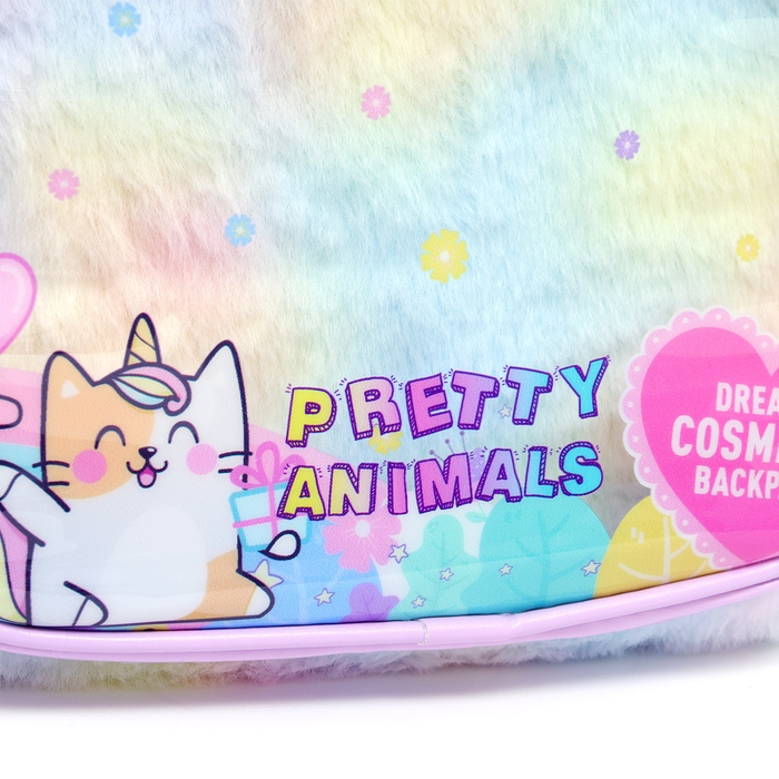 Набор косметики для девочки, рюкзак Набор косметики для девочки, рюкзак "Единорог", с наклейками