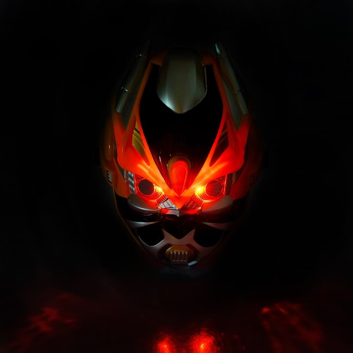 Маска трансформера «Шмель», световые и звуковые эффекты, МИКС Маска трансформера «Шмель», световые и звуковые эффекты, МИКС