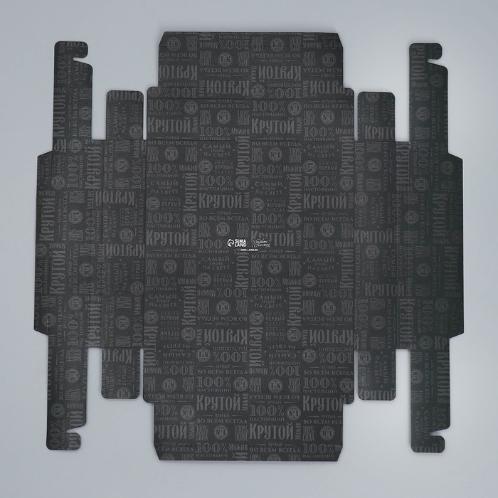 Коробка для конфет, кондитерская упаковка, 16 ячеек &laquo;Побед на всех фронтах&raquo;, 18.9 х 18.9 х 3.8 см