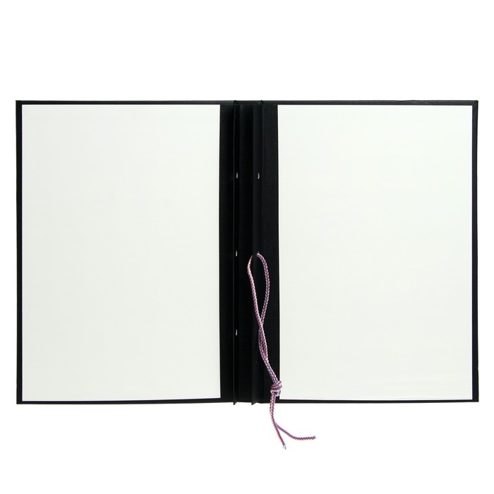 Папка Папка "Курсовой проект" А4, бумвинил, гребешки/сутаж, (без бумаги) чёрная 10КП01