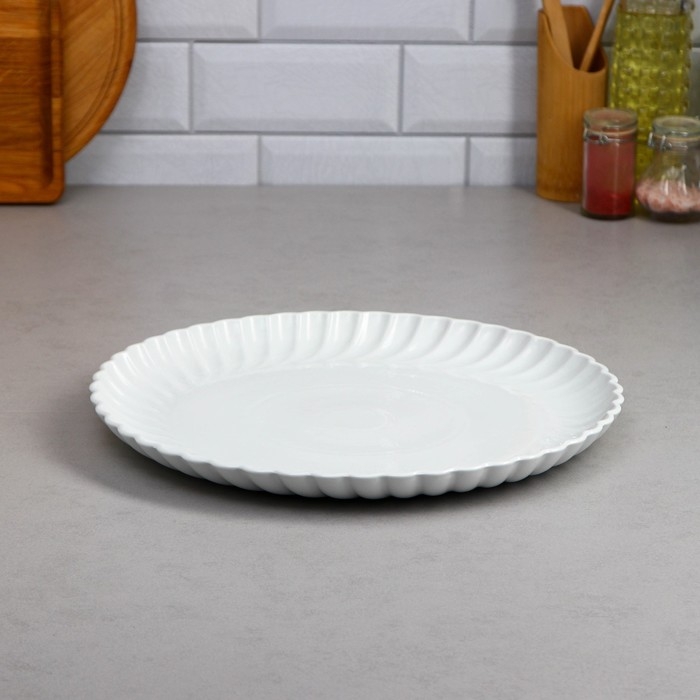 Блюдо «Карина», 36 см, круглое, фарфор, Иран Блюдо «Карина», 36 см, круглое, фарфор, Иран